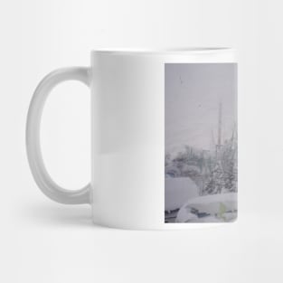 Rollercoaster in a Snowstorm Mug